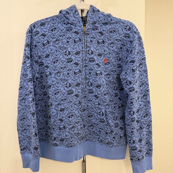 Polo Sweater bears in blue 14 - 16 - Picture 5 of 5